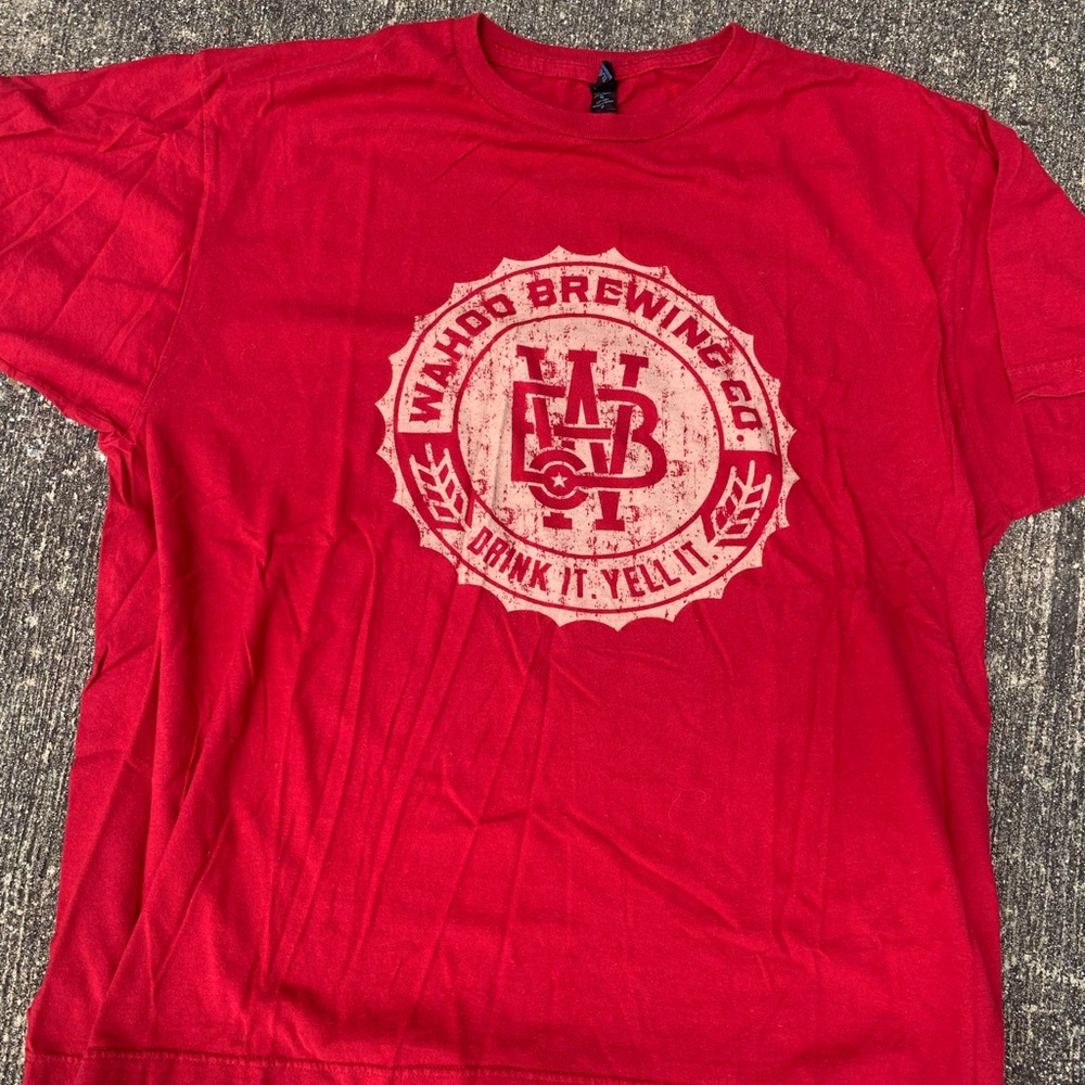 Red Wahoo Brewing CO. T-shirt